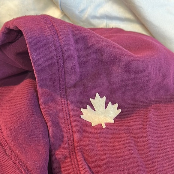 Roots Purple Full-Zip Hoodie with Attached Hood - Picture 4 of 6